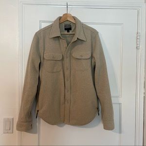 J.Crew Nordic Recycled Fleece Workshirt - Small